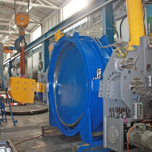 Van bướm điều khiển điện DN500, DN450, DN400, DN350, DN300, DN250