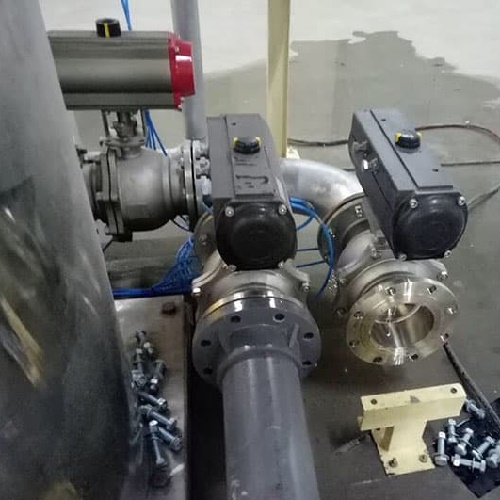 Ứng dụng van điều khiển khí nén