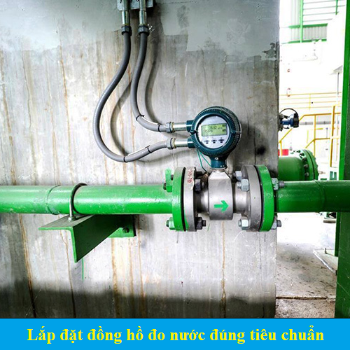 3 bước lắp đặt đồng hồ đo nước đúng tiêu chuẩn