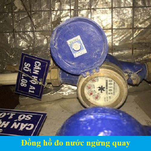 Đồng hồ nước bỗng ngừng quay! Làm sao để xử lý nhanh gọn?