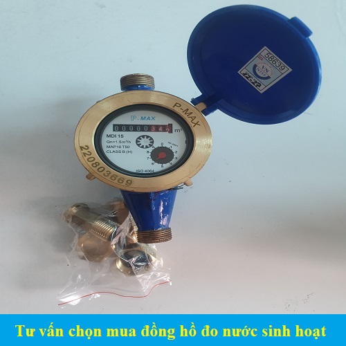 Tư vấn kinh nghiệm chọn mua đồng hồ nước sinh hoạt!
