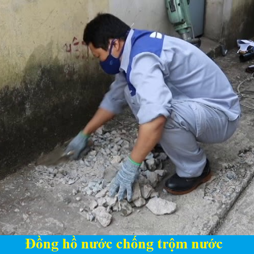 Đồng hồ nước chống trộm nước cho phòng trọ?