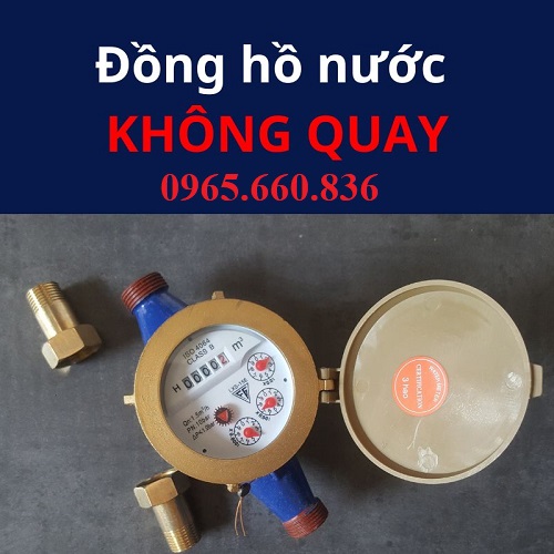 Nguyên nhân và cách khắc phục đồng hồ nước không quay hoặc quay chậm