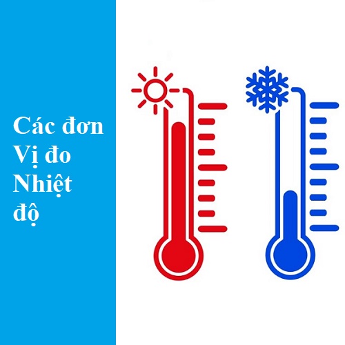 Các đơn bị đo nhiệt độ